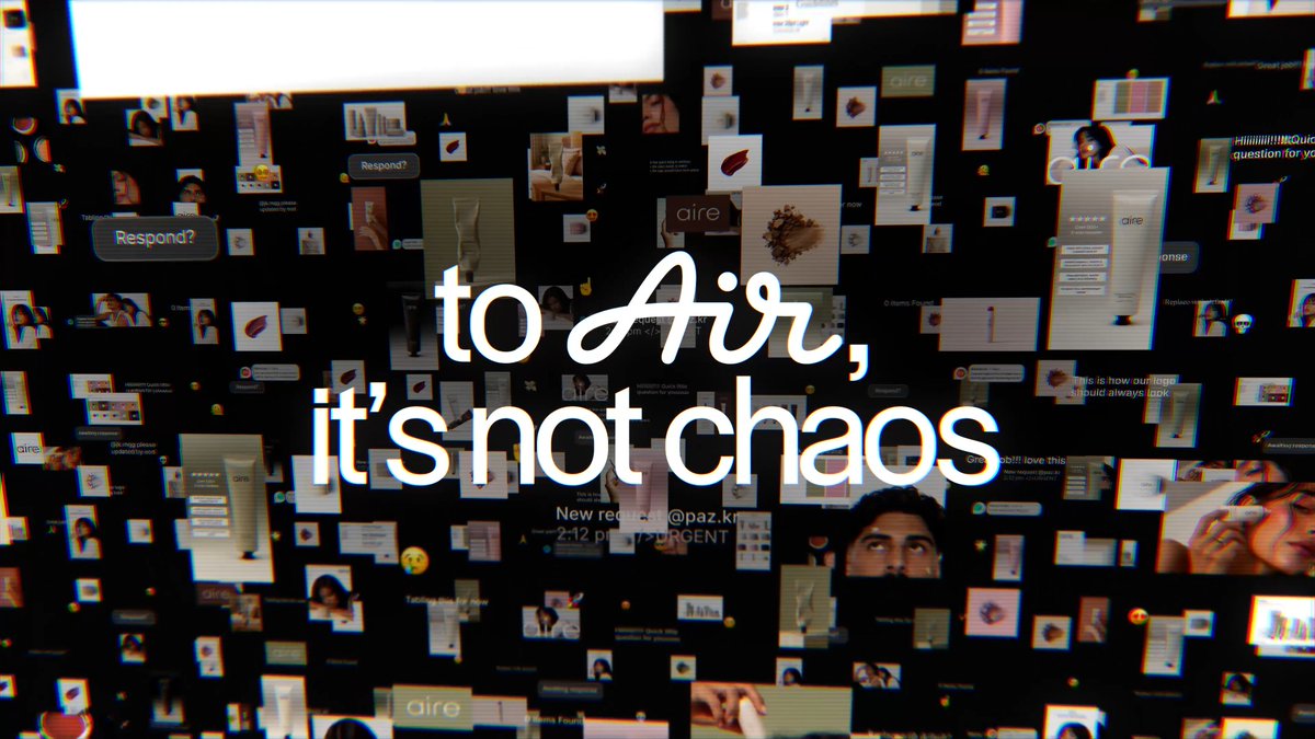 Today Air becomes an agent that can run all your creative tasks for you. You make the work. Air handles the rest.