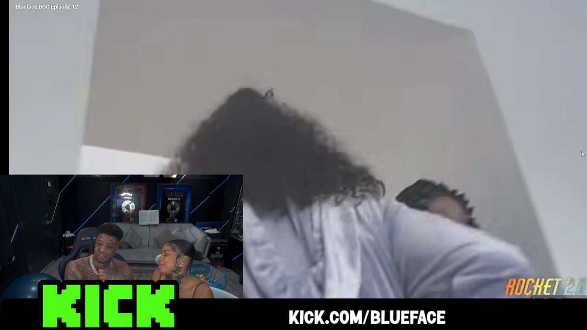 Blueface &amp; Chrisean reacted to her old video when she was still YOUNG without tattoos and a MISSING TOOTH and she started crying after realizing how CHOPPED she's become 🥺😭