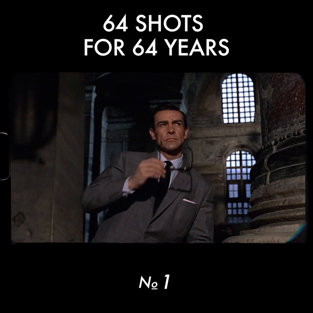 Here’s to 64 years of 007 and its cinematography.