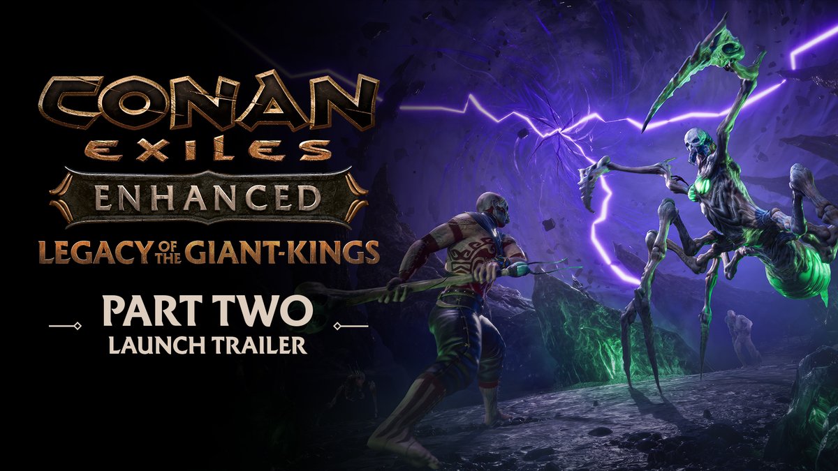 The story continues with new otherworldly challenges, sorcery spells, and the return of the Mi-Go🌀 Legacy of the Giant-Kings Part Two is live now!