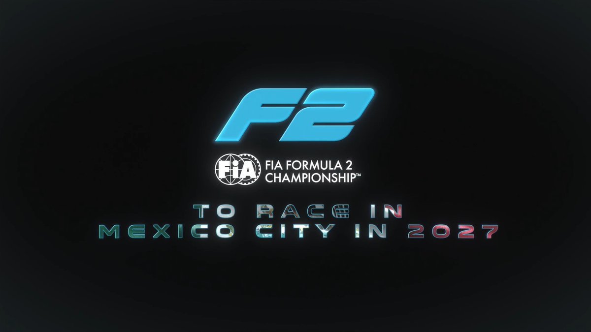 ¡México, allá vamos! 🇲🇽 History will be made next season as F2 races at the Autódromo Hermanos Rodríguez for the very first time ✨ #F2 #MexicoGP @MexicoGP
