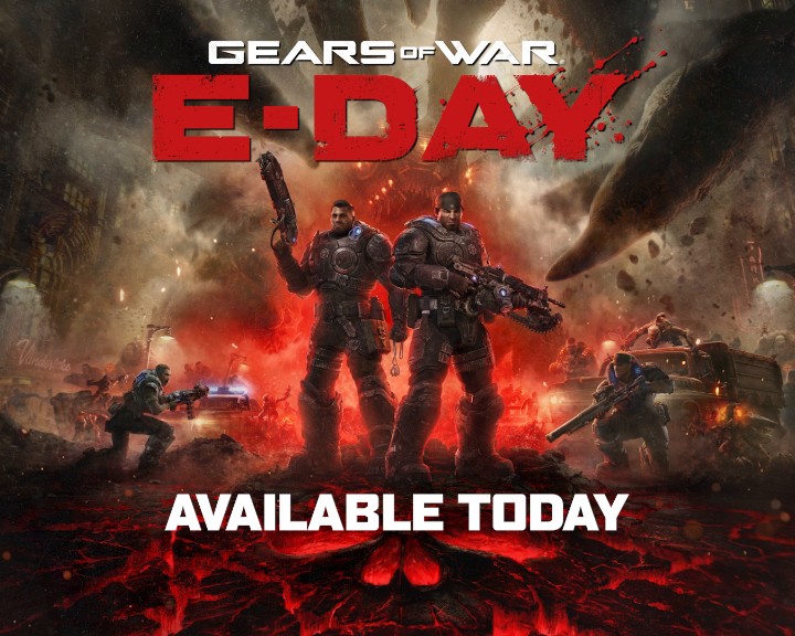 *Heart rate intensifies* 📈📈📈 ALERT THE SQUAD! GEARS OF WAR: E-DAY IS FINALLY HERE.