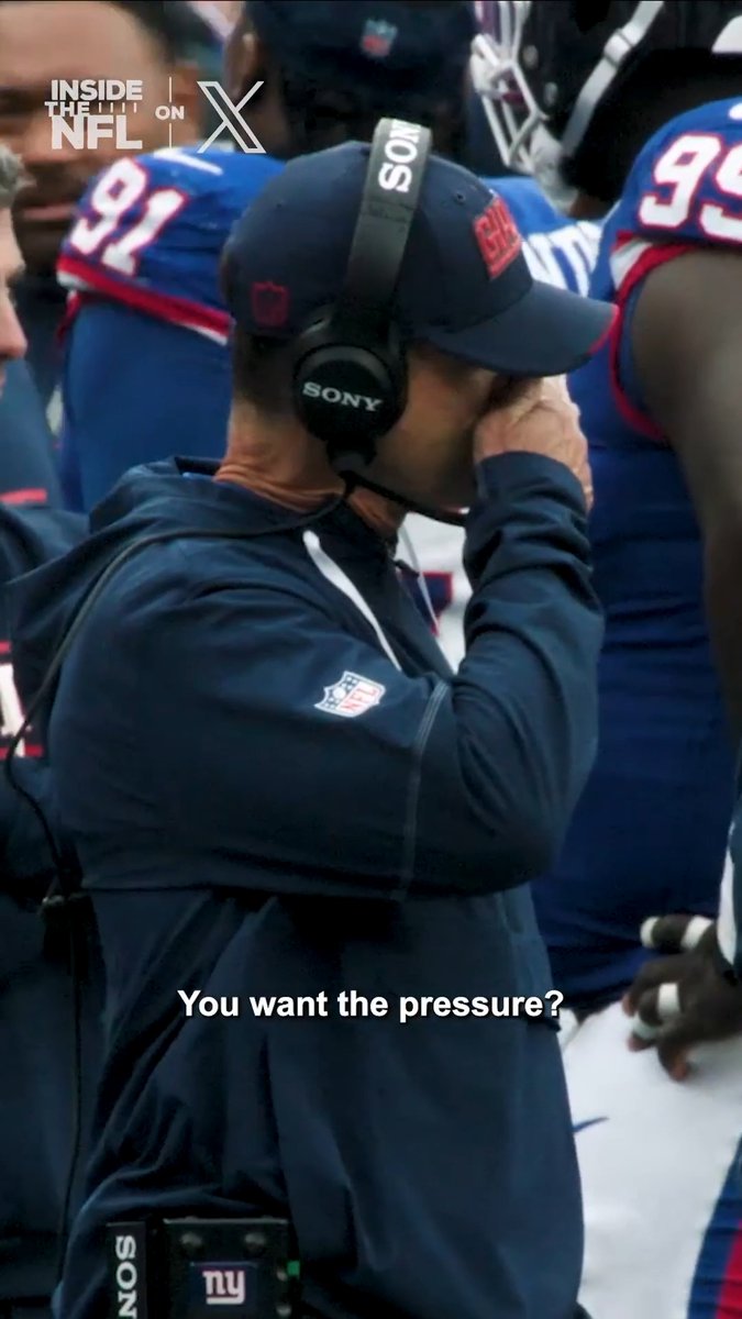 "You want the pressure?" John Harbaugh was ready for somebody to make a play, and then Deonte Banks did just that. Inside the NFL Week 4 Mic'd Up on X