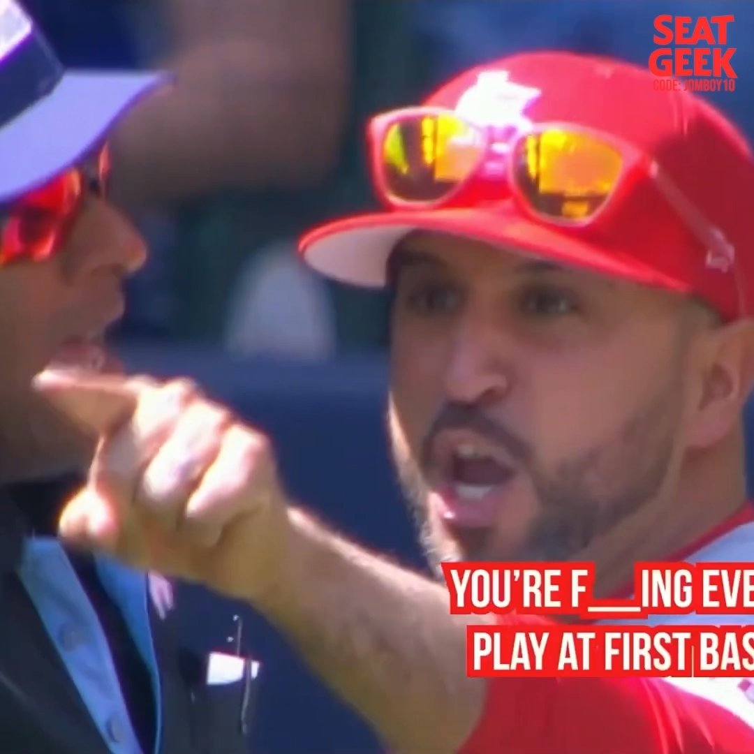 Cardinals manager Oli Marmol got ejected for telling the umpire to pay attention, a breakdown throwback