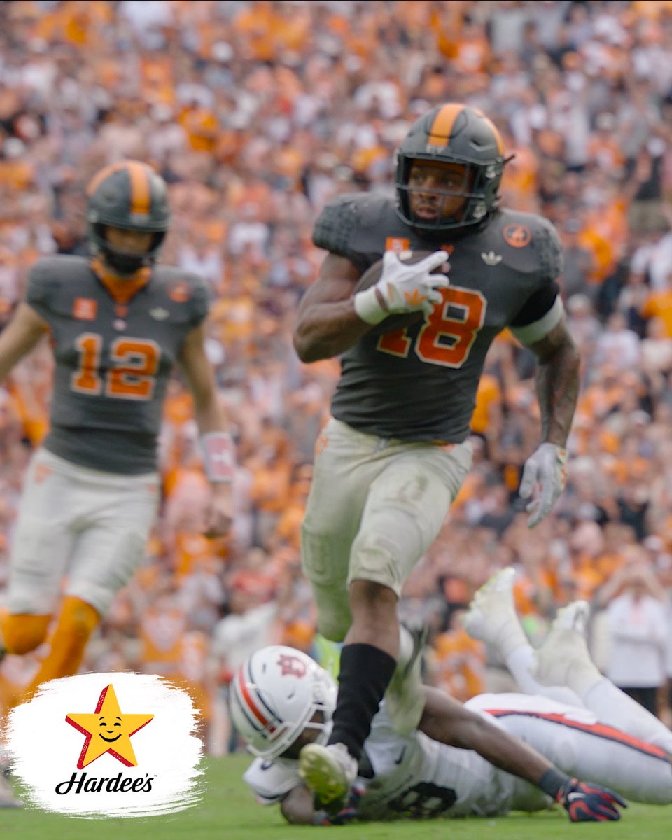 wide open spaces. 🎥 Saturday's Hardee’s Highlight