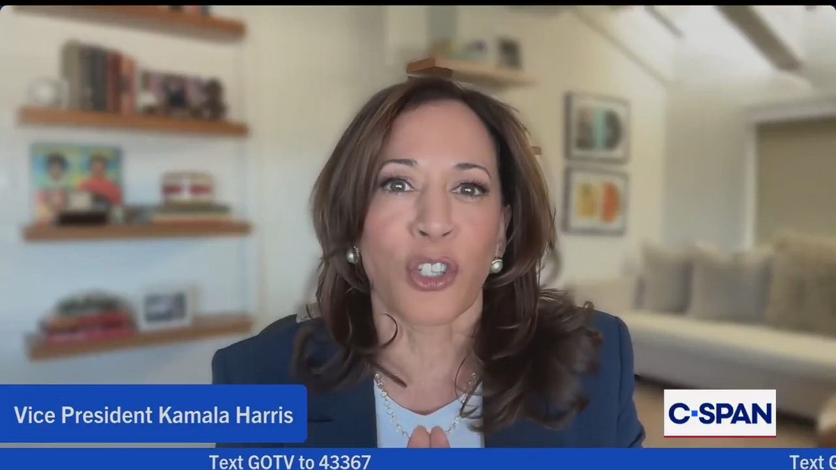 Former Vice President Kamala Harris lists states Democrats are focused on ahead of midterms.