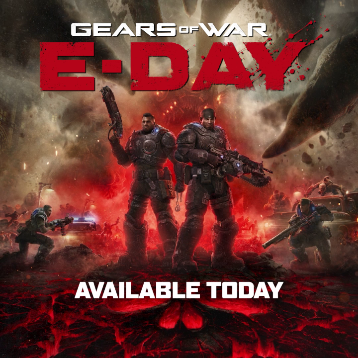*Heart rate intensifies* 📈📈📈 ALERT THE SQUAD. GEARS OF WAR: E-DAY IS FINALLY HERE.
