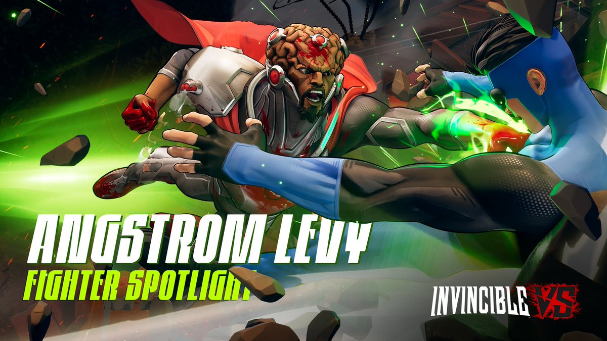 Our Devs portal-dive into the complexities of Angstrom Levy's character and his fighting style in Invincible VS.