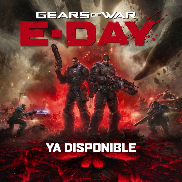 *El ritmo cardíaco se acelera* 📈📈📈 ¡AVISA AL ESCUADRÓN! GEARS OF WAR: E-DAY POR FIN ESTÁ AQUÍ.