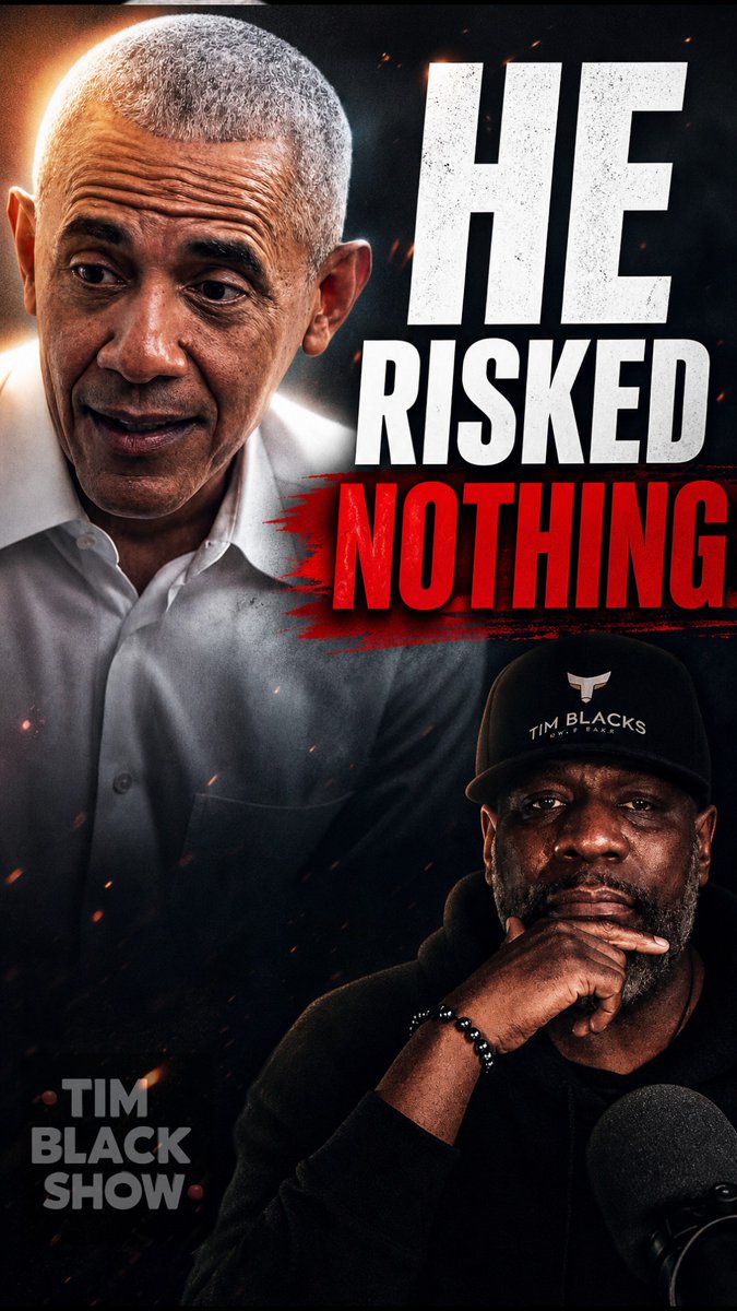 Barack Obama claims his "ancestors and ghosts" ask him if he did enough and risked enough. Black Americans don't need ghosts to answer that. The record speaks for itself. No legislation, no executive pen, no targeted policies. Just talk. NOT NEARLY ENOUGH! Full episode on Spotify