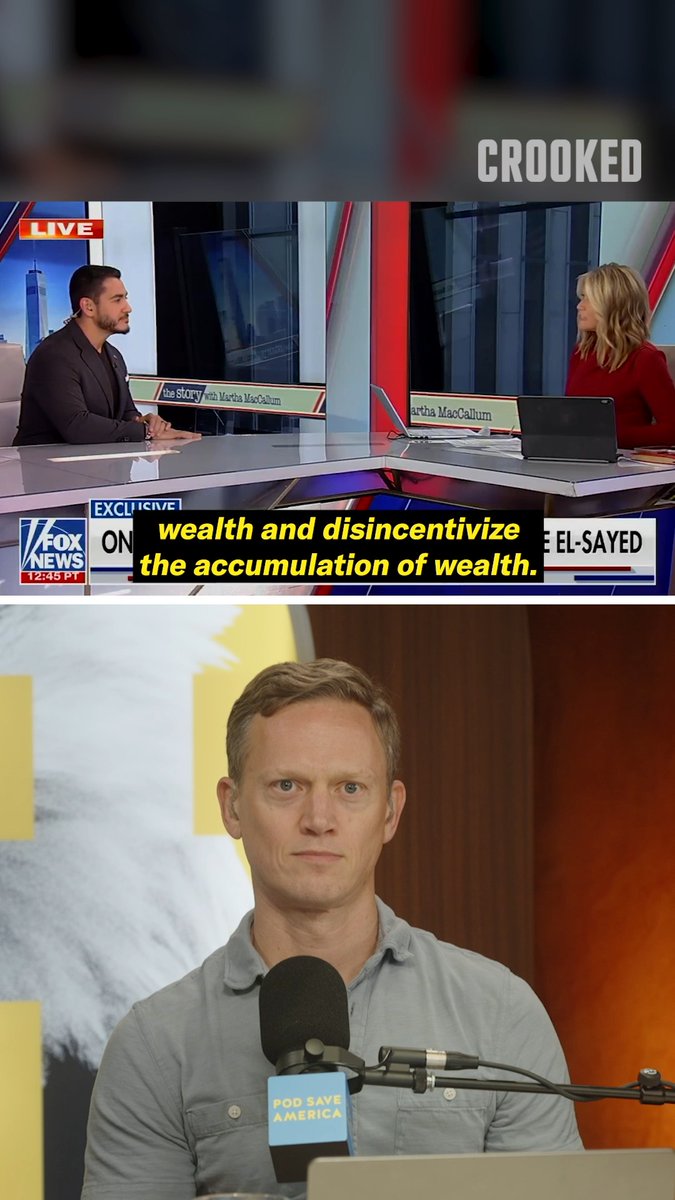 "Abdul was almost too good. He was too poised and calm. There wasn’t an explosive moment that you can make go viral like he did with Jesse Watters." –Tommy Vietor on Abdul El-Sayed's interview with Martha MacCallum