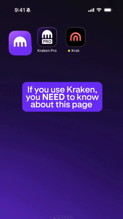 One page every Kraken user should know about 👀 Check which assets in your portfolio are ready to earn 👇