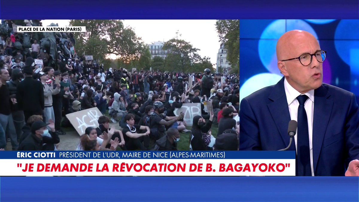 «Si LFI était au pouvoir, nous serions immédiatement dans une dictature sanguinaire», estime Éric Ciotti, président de l’UDR et maire de Nice, dans #Facealinfo Toute l'info est à retrouver sur