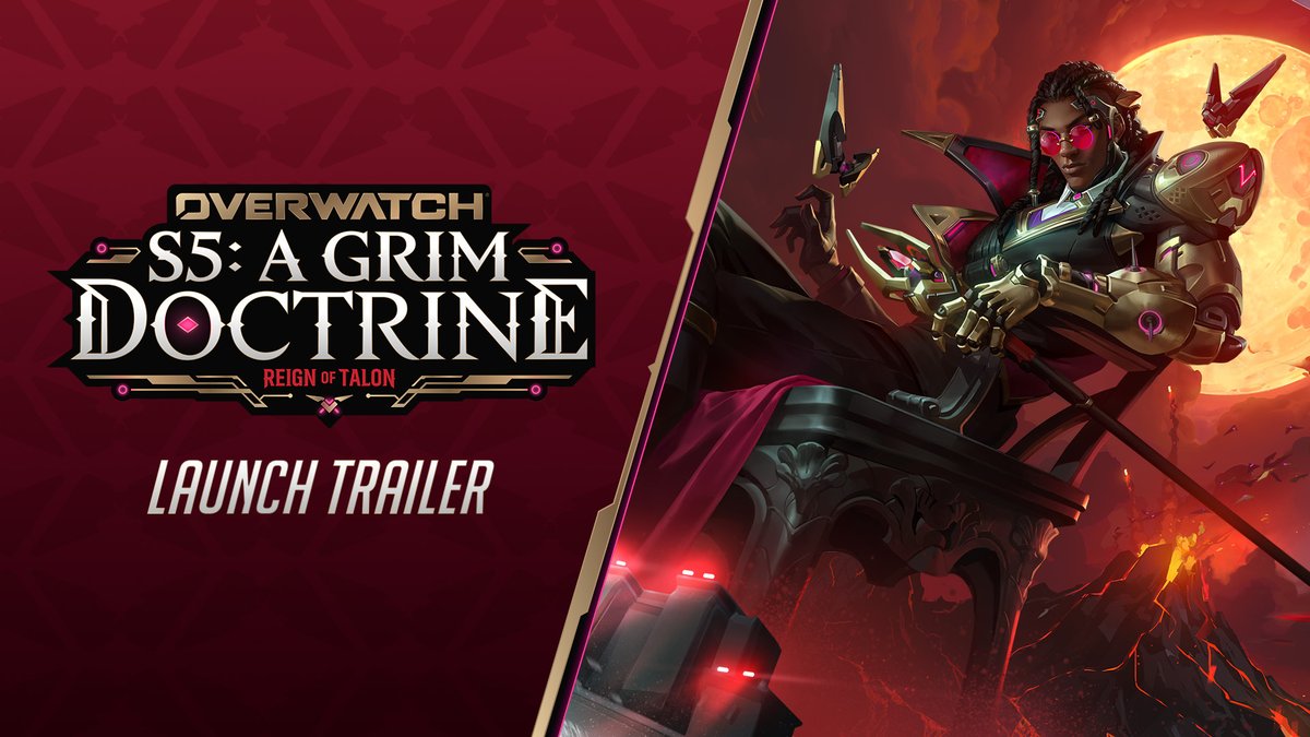 Right in time for spooky season 🦇 Overwatch Season 5: A Grim Doctrine is available now: