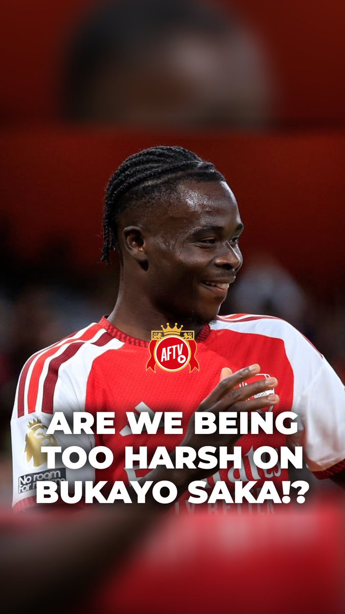Saka isn’t bad - our comparisons are just unfair!? 👀 #AFTVLive