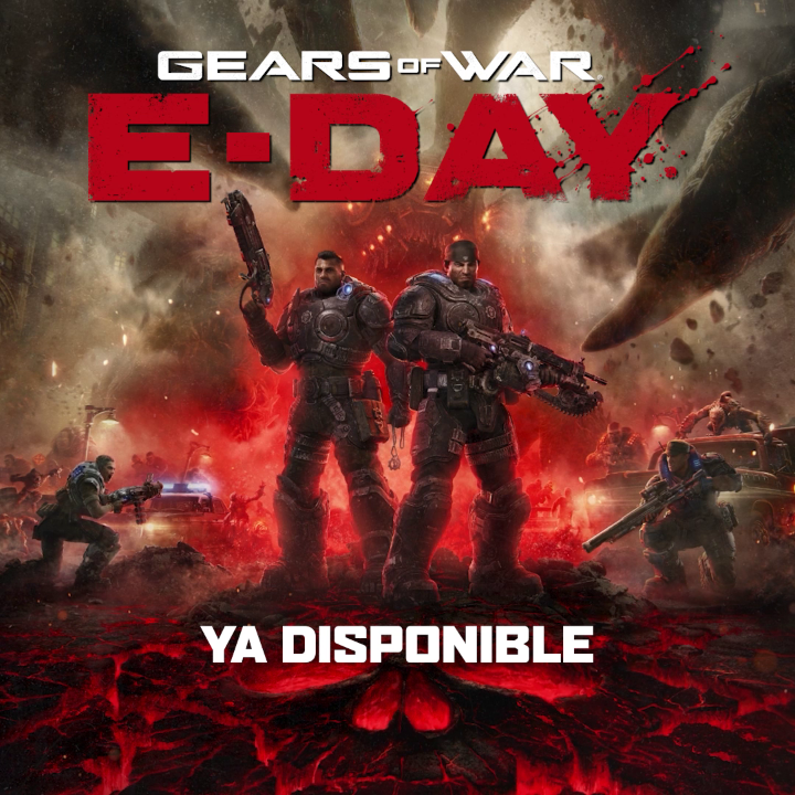 *Se acelera el ritmo cardíaco* 📈📈📈 ¡Llamen al escuadrón! ¡GEARS OF WAR: E-DAY YA ESTÁ AQUÍ! 🔥