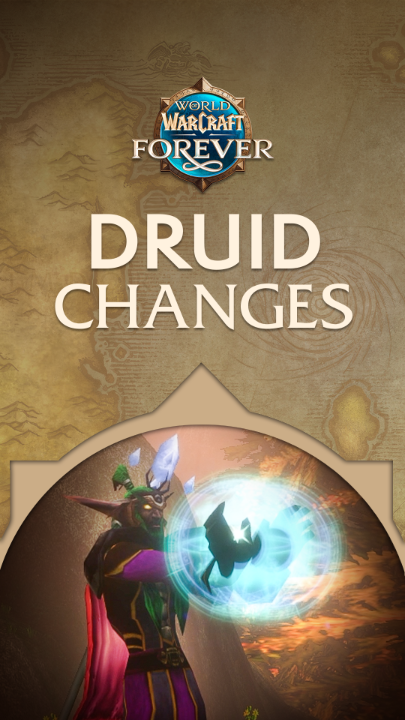 Yes, you can now pop potions while shapeshifted 🧪 Catch the full Druid Class Highlight on YouTube for more changes coming with WoW: Forever: