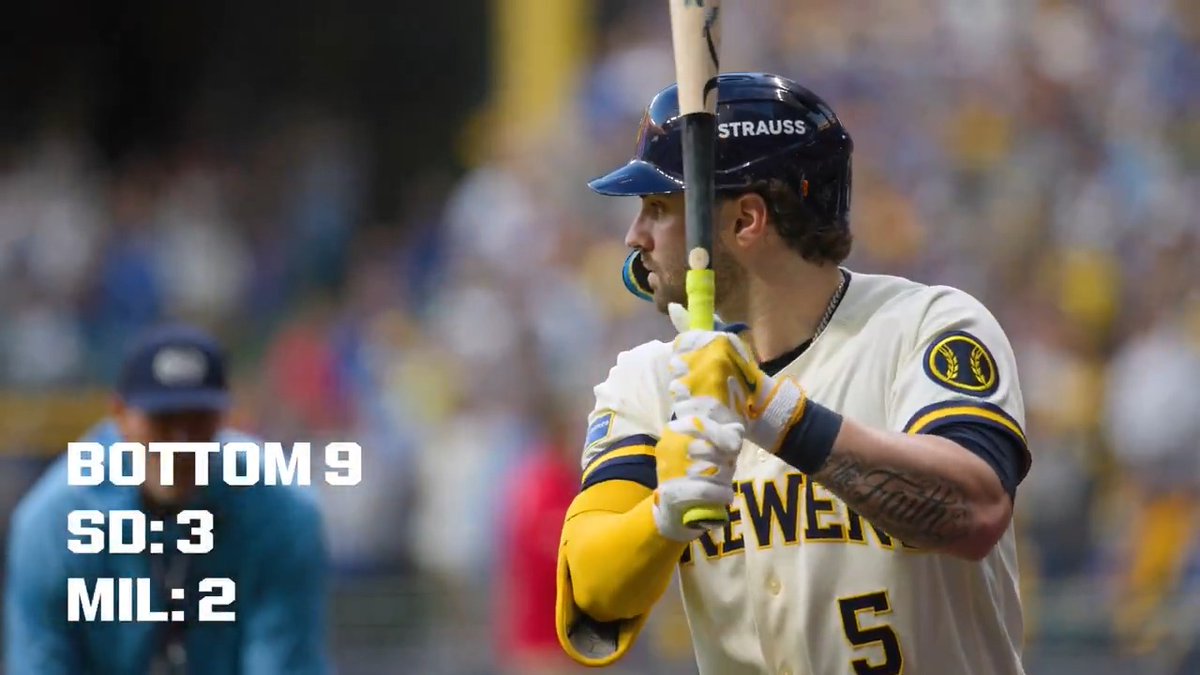 It was the moment every kid dreams of. The sequence that led to an iconic moment for Jackson Chourio and the Brewers 🍿