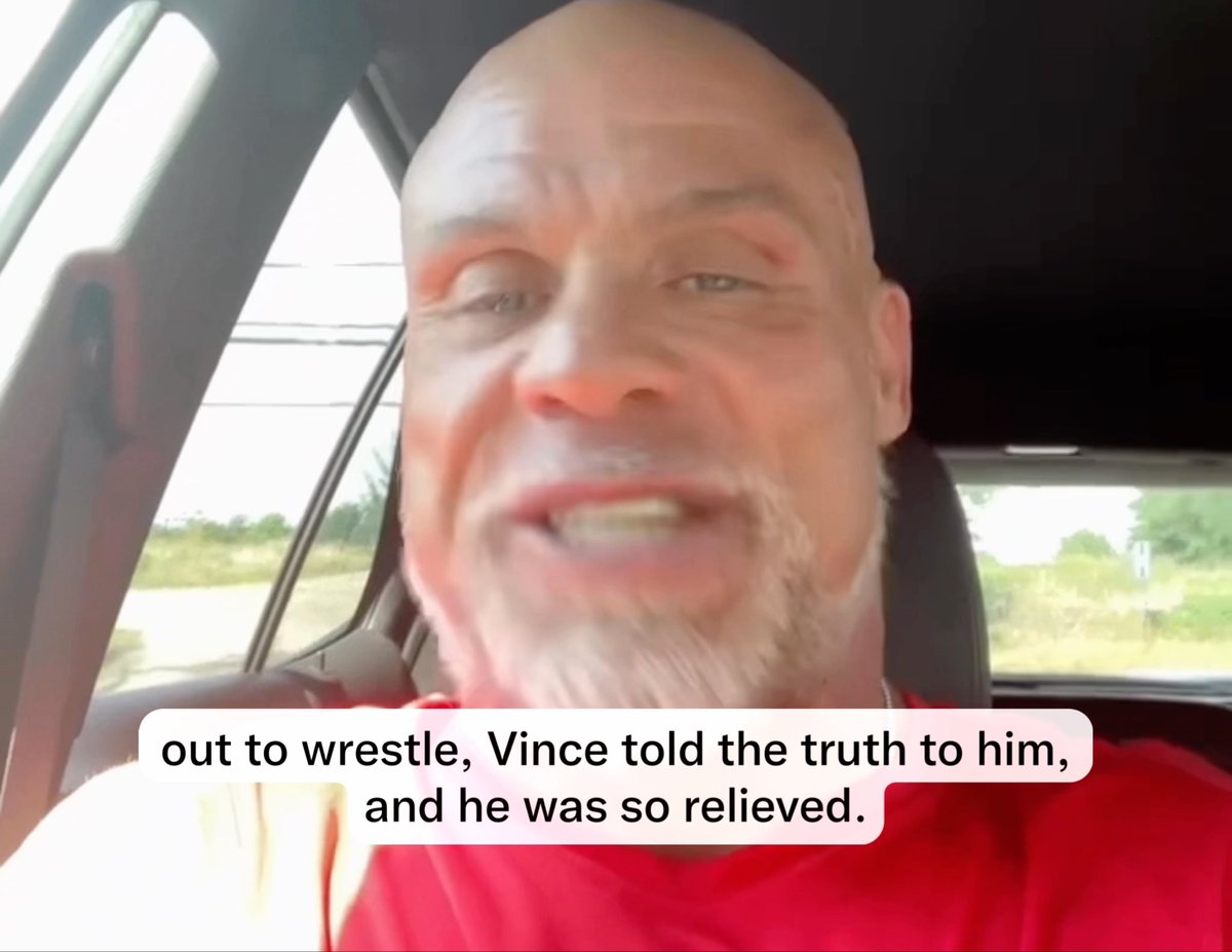 Kurt Angle tells us a story about the Hair Vs Hair match with Edge Vince McMahon told Edge he was gonna be the one to shave his head when in reality it was always Kurt to go bald 💀 Edge was freaking out all week till 5 mins before he went out Vince told him Kurt was going bald instead