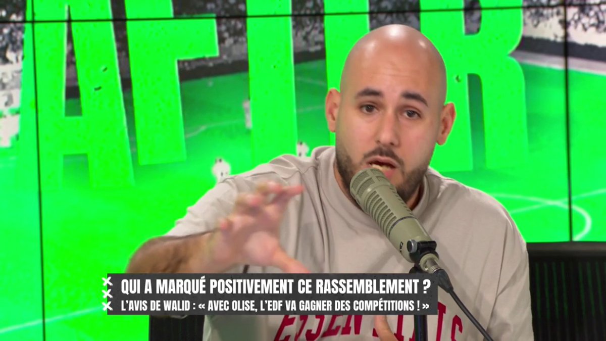 ๐ซ๐ท L'avis de ๐๐๐๐๐ ๐ฐ๐๐๐๐๐๐๐๐๐ sur Olise : "En l'absence de Mbappรฉ il est devenu le buteur en plus d'รชtre le leader technique des Bleus. Ce mec est une bรฉnรฉdiction. Il faut remonter ร un moment pour voir un joueur me procurer autant de sentiments avec ce maillot."