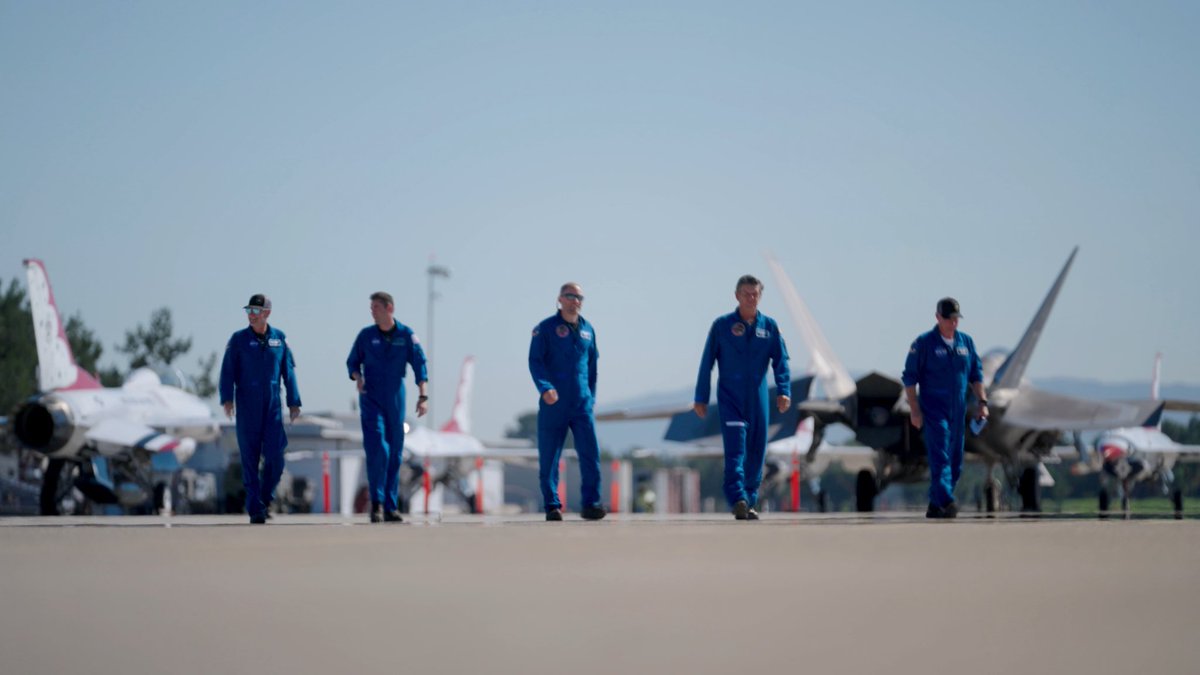 Our NASA JPL team brought a preview of Mars exploration to Huntington Beach with their SkyFall demo. Building on Ingenuity, SkyFall will deploy three helicopters in midair to Mars and use ground penetrating radar to search for subsurface ice. In addition to other scientific instruments, this effort will show how we could potentially identify landing sites for future Mars missions. Fission powered spacecraft and helicopters exploring another planet to help prepare for Americans to follow. Hard not to get excited about this mission.
