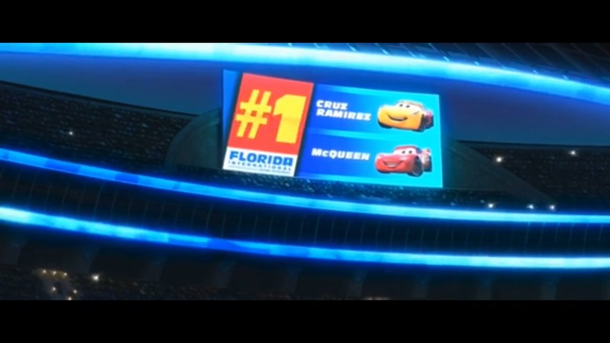It’s really cool that McQueen got a shared win with Cruz, after all he started the race and Cruz ends the race.