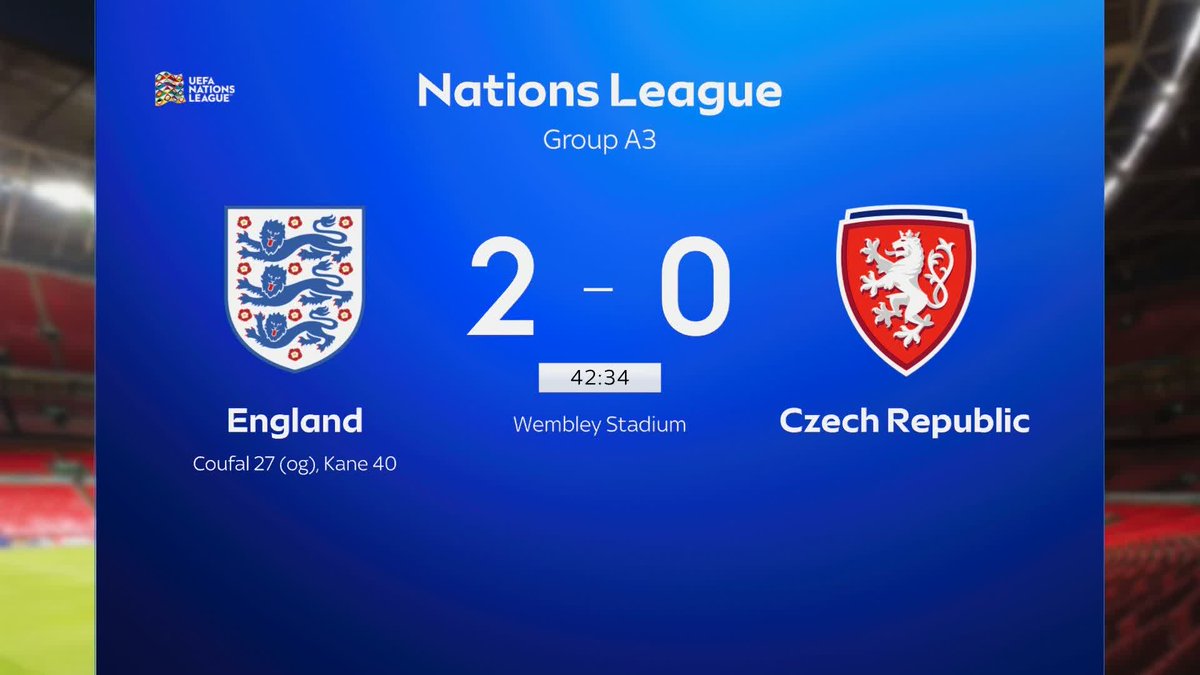 Harry Kane scores his 90th goal for England as he also equals Peter Shilton's all-time England men's appearance record ⚽️