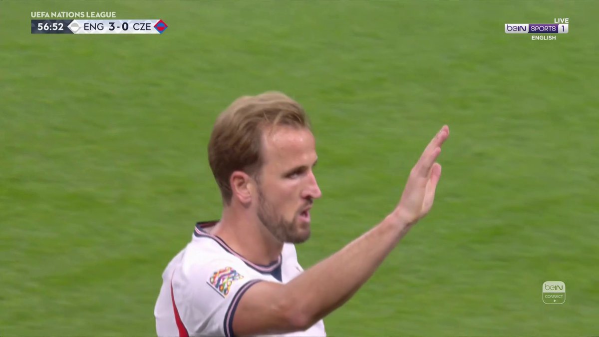 🏴󠁧󠁢󠁥󠁮󠁧󠁿 Harry Kane rises highest to meet Lewis Hall's corner and heads in his second of the night!