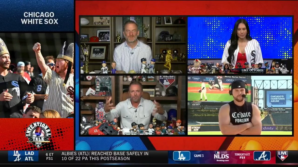 "I expect nothing less than a mad house... that's who we are as a team. We're literally kind of a bunch of idiots, honestly. And it's awesome." Mike Vasil has cheered the lovable Chicago White Sox to the brink of the ALCS! 👏 MLB Network + Corona USA