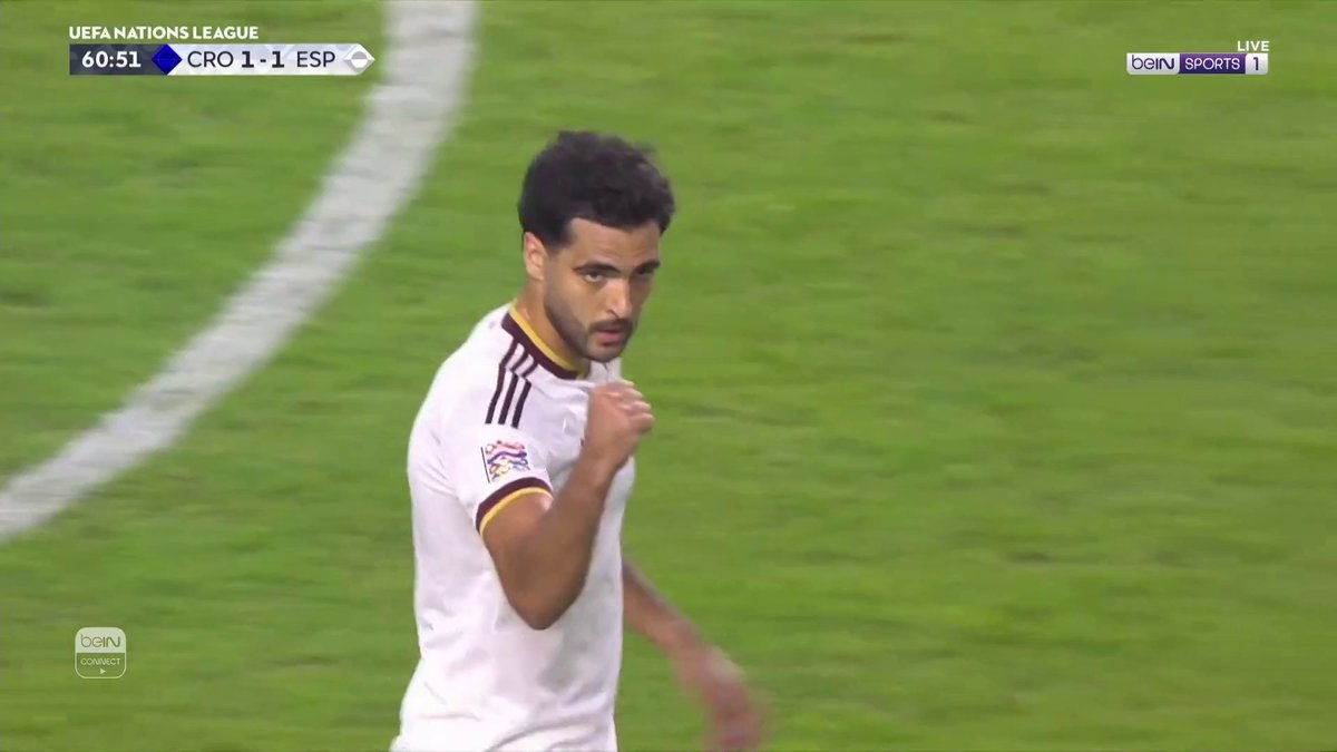 Mikel Merino does it again! 🤯 Off the bench to bring Spain level! 🇪🇸🔥