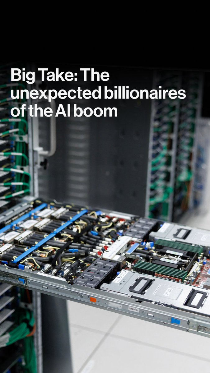 Forget Silicon Valley. From furniture makers to toilet manufacturers, the AI infrastructure boom is creating billionaires in the unlikeliest places. Listen and watch at
