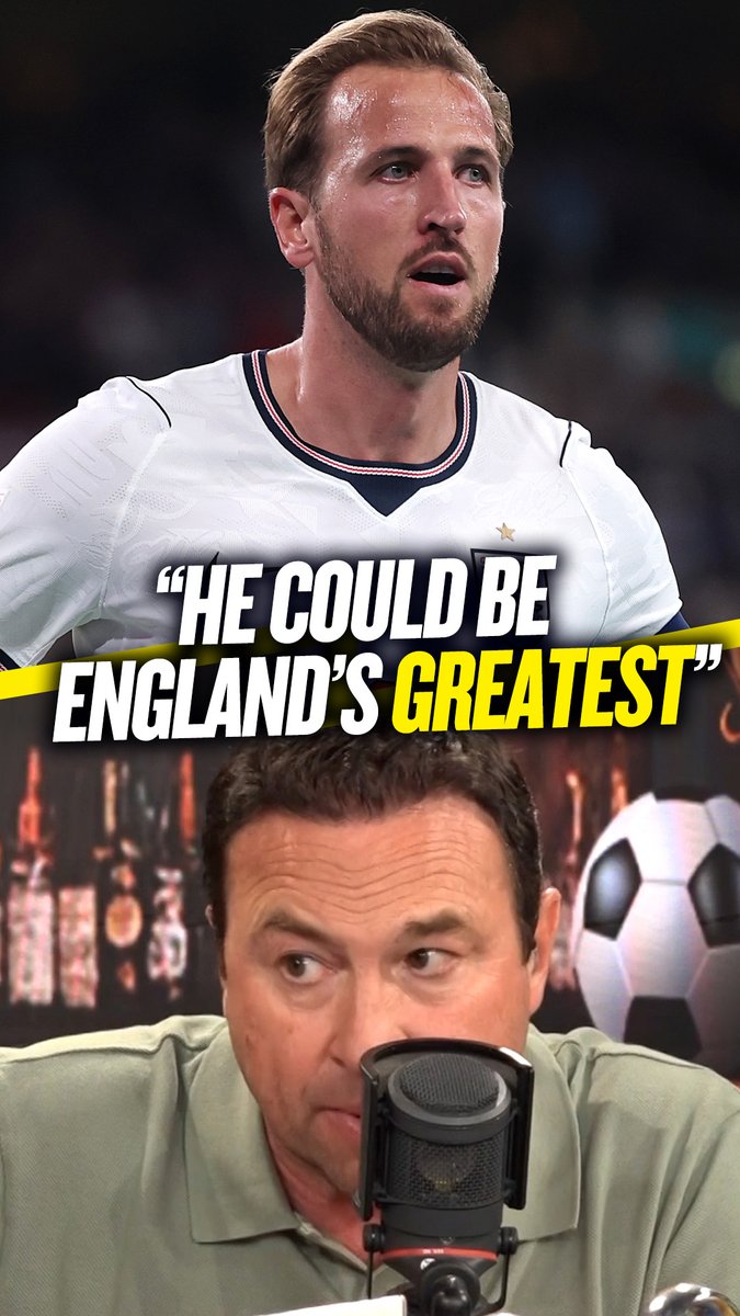 👀 Jason: "He could be England's greatest player ever." 🤩 Jamie: "He's a mix of Beckham, Shearer and Sheringham." Jason Cundy is adamant that Harry Kane will end his career as England's greatest ever player.