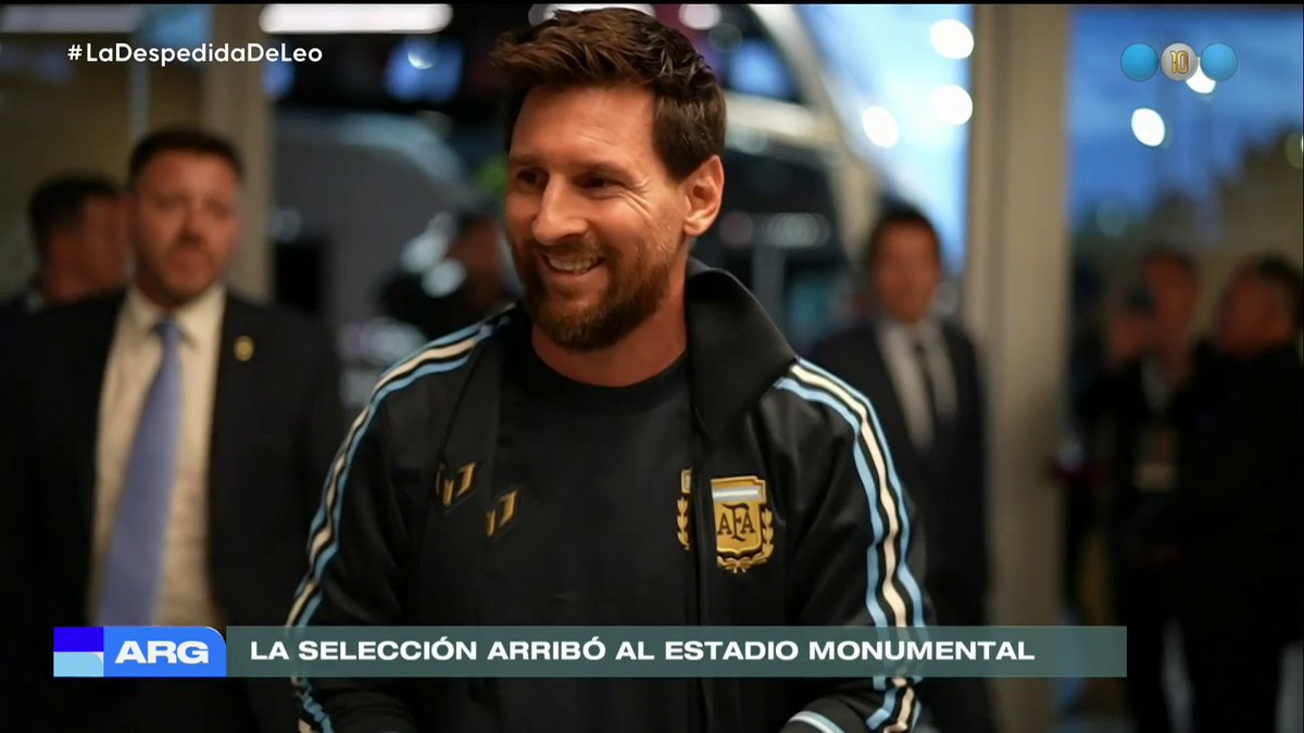 Se nos eriza la piel: Messi llega al estadio 🥹🇦🇷 Mirá #LaDespedidaDeLeo por Telefe 📺