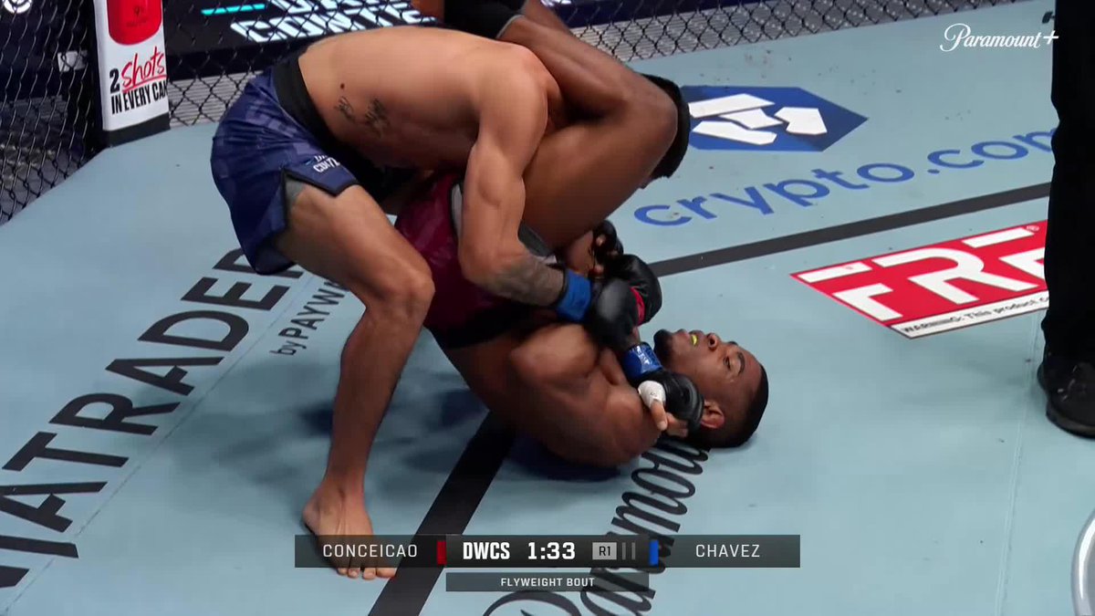 CONCEICAO LOCKS IN THE TRIANGLE 🔥 📺: #DWCS on Paramount+