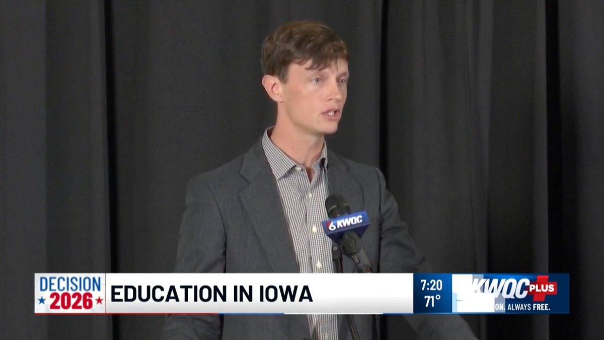 Iowa once set the gold standard in education — so much so that we stamped “Foundation in Education” on our state quarter. We can get back to that standard by fully funding public schools, ending the attacks on teachers & increasing oversight of the school voucher program. #IAGov #GovDebate