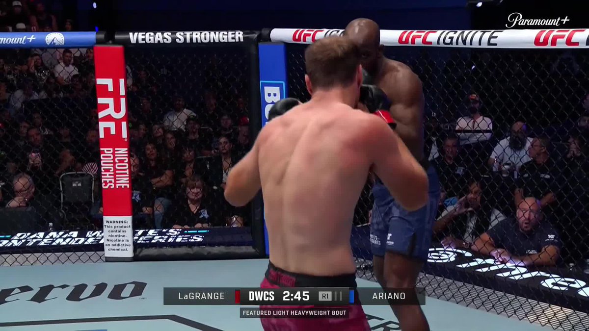 LAGRANGE GETS THE FINISH IN THE FIRST ROUND 📺: #DWCS on Paramount+