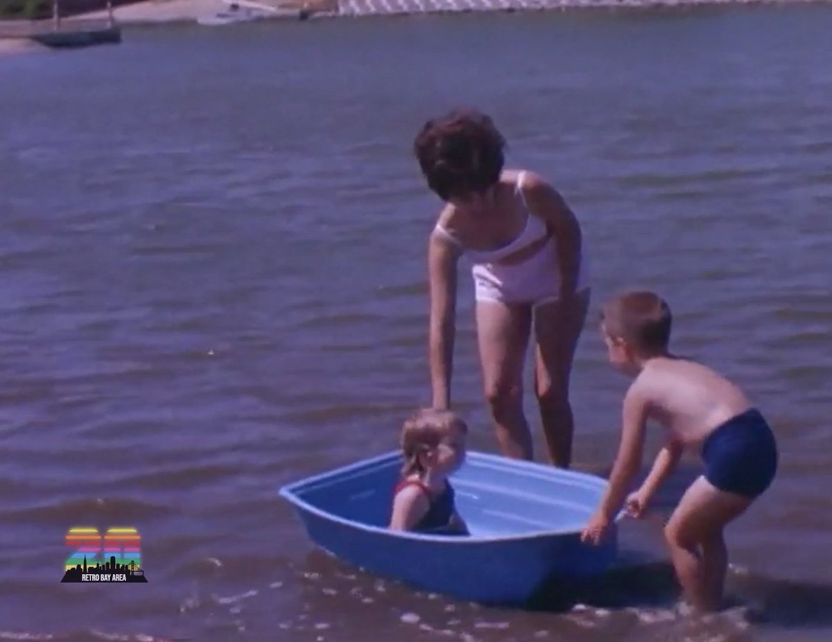 This is Foster City in 1966. When T. Jack Foster and his sons began transforming it into a master-planned community, they designed the city around a massive artificial lagoon network. Marketing materials from the 1960s heavily pushed swimming as part of an idyllic, aquatic lifestyle, promising residents direct waterfront access right from their backyards. That was the pitch that sold the houses. These days, swimming barely gets a mention.