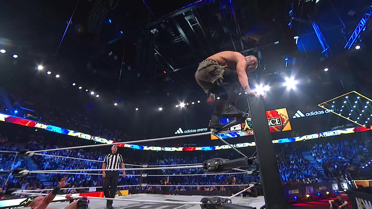 .“Protostar” Kyle Fletcher was milliseconds away from becoming TNT Champion! Watch #AEWGrandSlam France on TBS + HBO Max!