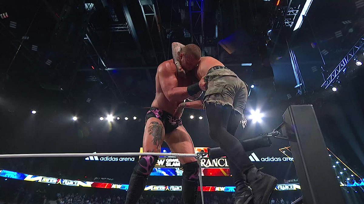 .DARBY ALLIN may be FINISHED 😳 Watch #AEWGrandSlam France on TBS + HBO Max!