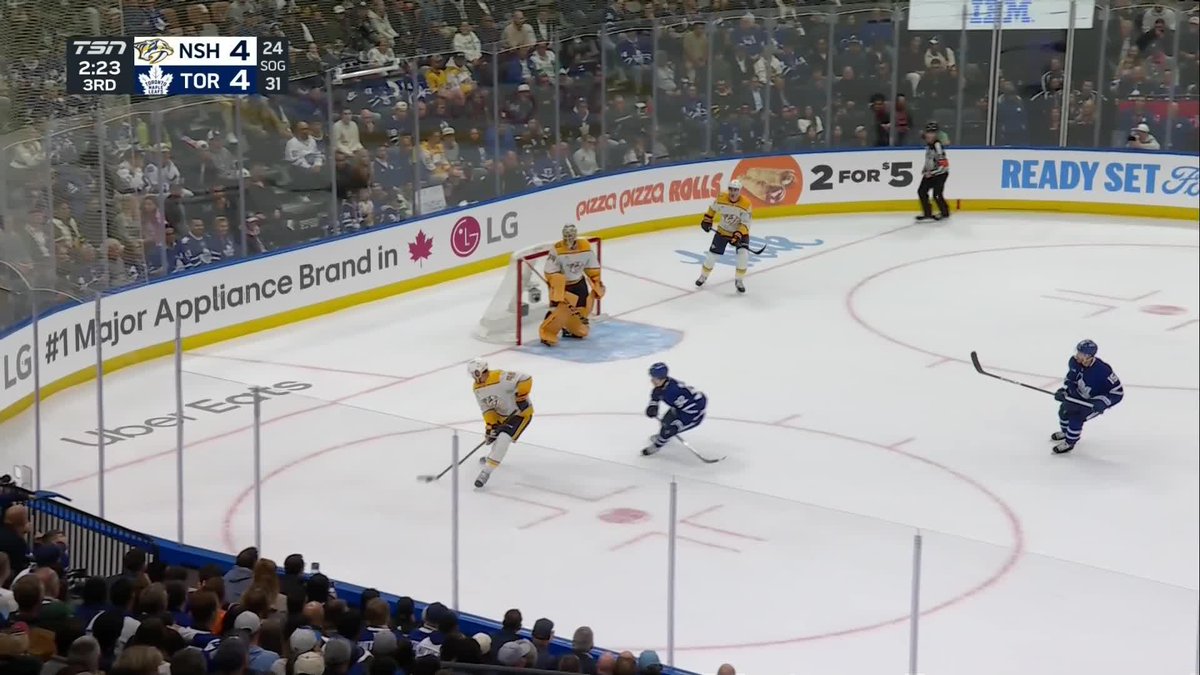 Gavin McKenna is having a little bit of fun with the puck 😅 #Leafs