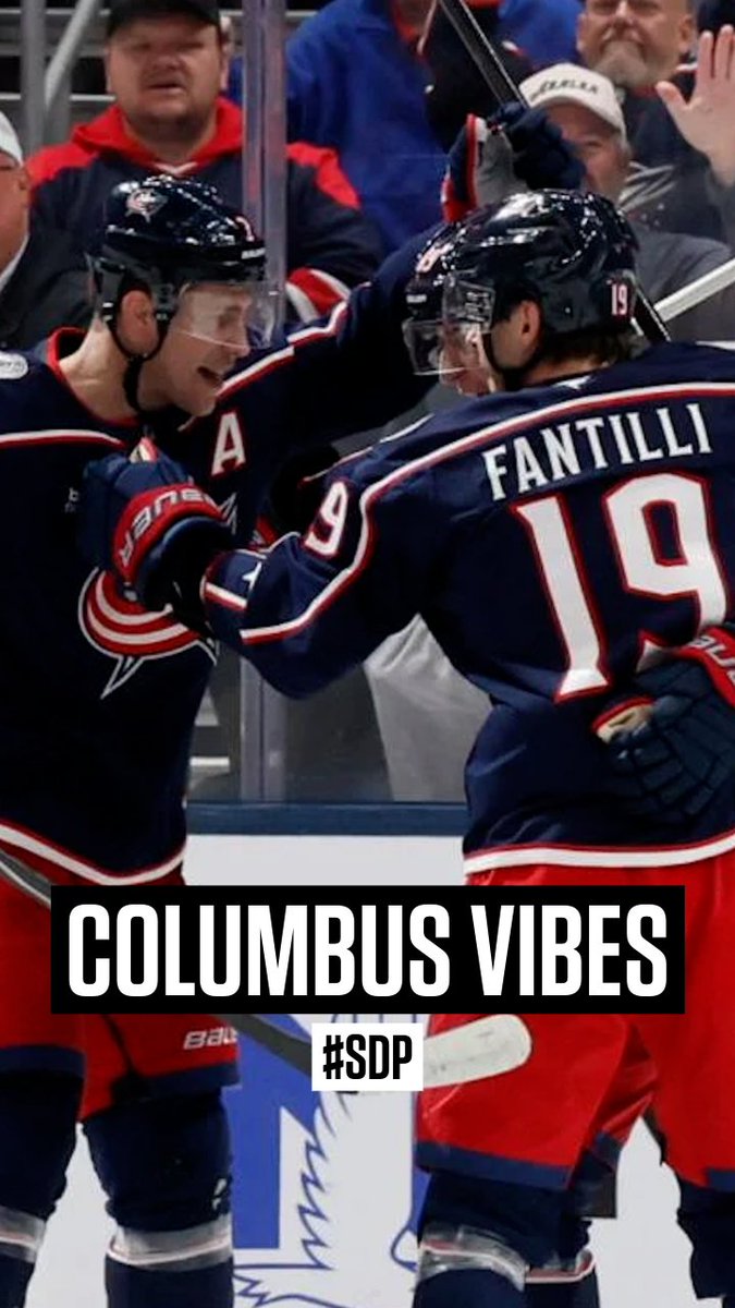 The vibes in Columbus are improving! Thanks to Aaron Portzline for calling in! 📈 #SDP #CBJ