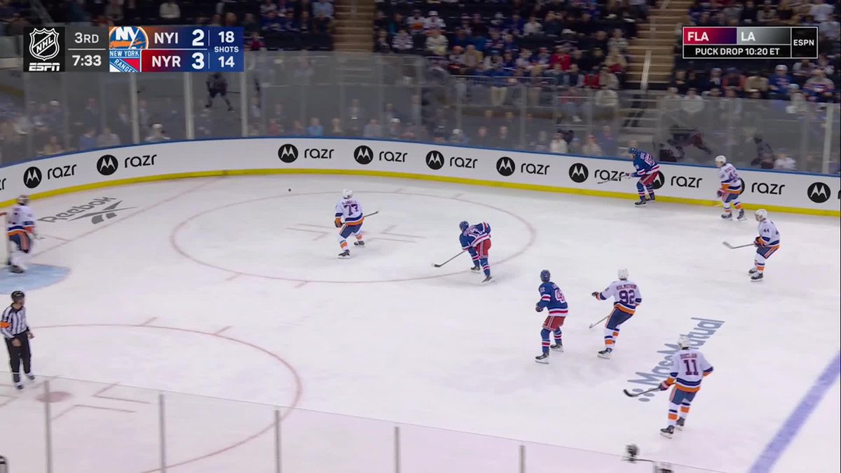 LAFRENIERE HATTY WITH THIS EMPTY NETTER 🧢🚨 Big night for former first overall picks 😤