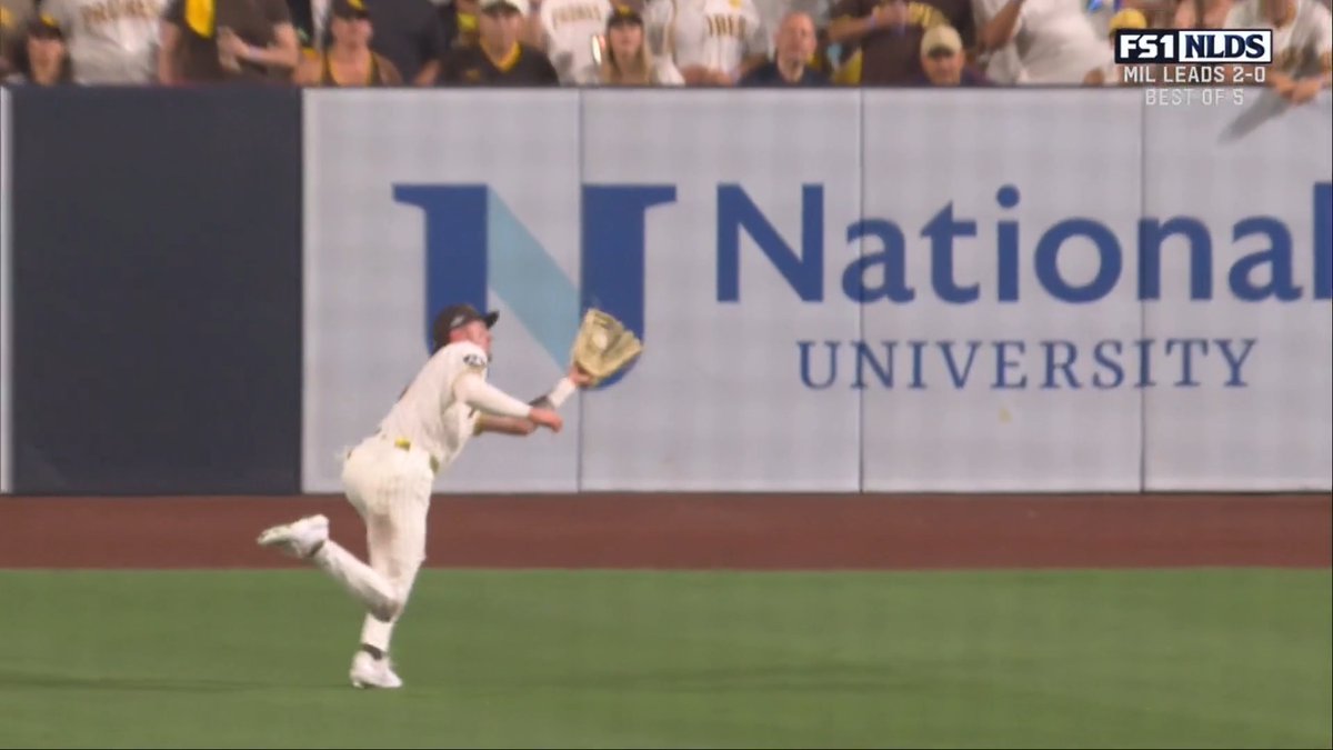 Jackson Merrill is tracking everything down out there 😯