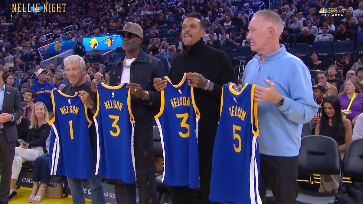 Larry Riley. Stephen Jackson. Matt Barnes. Chris Mullin. All on #WarriorsGround tonight to pay homage to the legendary Don Nelson ⚡️