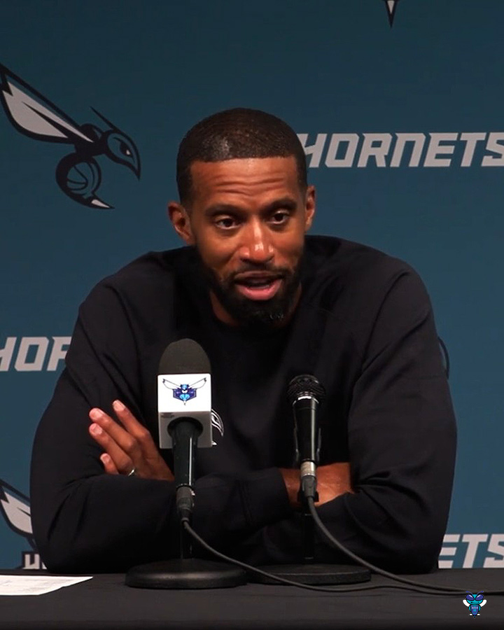🎙️ Charles Lee on preseason lineups: "These are the cards you're dealt right now with some of the injuries, and trying to be mindful of how we're building up certain guys." "There's gonna be moments where you don't want to push the envelope on somebody because they're probably not ready for those extra minutes, or whether it was a long stint. We're just trying to be mindful as we continue to work through the preseason. Some of it is experimenting, but some of it is also just these are the healthy bodies we have, and we gotta find a way to rotate them throughout the game."