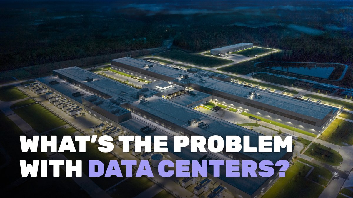 Three out of every four Americans say they’d oppose a data center being built near them. Their biggest concerns: water usage and rising electricity bills. And, as our new video explains, the data on both of those issues … doesn’t match up with the anxiety.