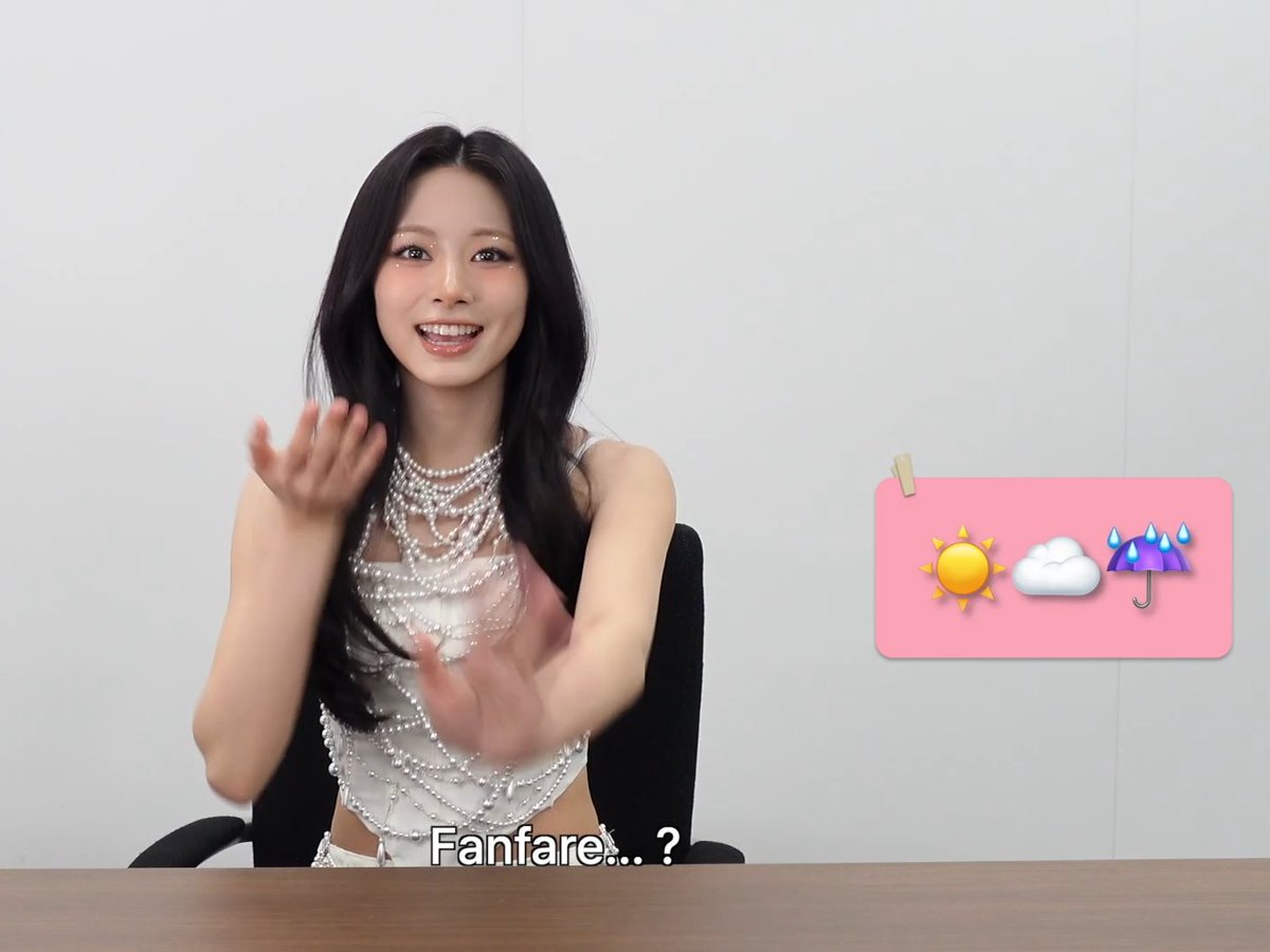 TZUYU playing "Guess the TWICE song by the Emoji"