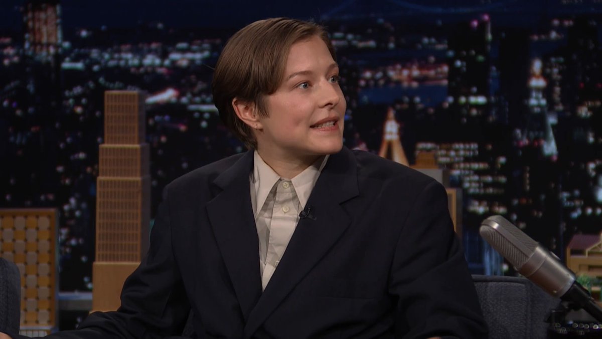 Emma D'Arcy made a wig out of their own hair for their House of the Dragon audition 😭 #FallonTonight