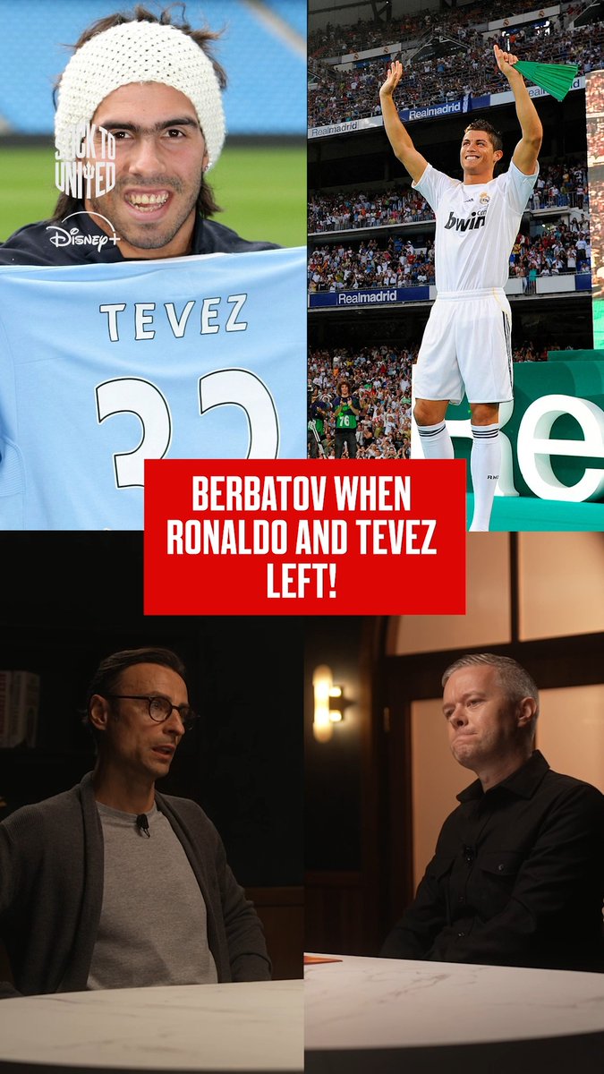 “No problem... I’ll score the goals!” 😂 Berbatov remembers his reaction to Rooney asking to leave Man United in 2010.