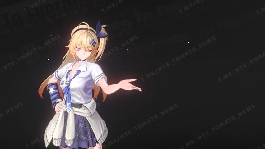 Akane Character Menu Animation!! Via Tomatonews #NTE #NevernessToEverness